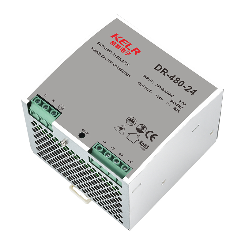 DR-480W 系列 導(dǎo)軌型單輸出工業(yè)用開關(guān)電源